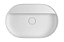 Cuba Oval De Apoio C Mesa 60Cm-Branco - L.14060.M.17 - Imagem 2