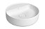 Cuba Redonda De Apoio C Mesa 40Cm-Branco - L.12040.M.17 - Imagem 2