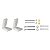Parafuso Fix Lateral Bacia Luxo/Medio Gl - SP.121.GL - Imagem 1