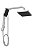 Chuv C/Desv E Ducha Flex Max Retang-Cr - 2086.C.DES - Imagem 1