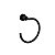 Porta Toalha Argola Slim-Bl Mt - 2050.BL.SLM.MT - Imagem 1