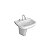 Lavatorio 550X470Mm Vogue Plus-Branco - L.51.17 - Imagem 3