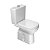 Bacia P/Caixa Vogue Plus Conforto - Br - P.515.17 - Imagem 1