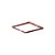 Elleve - Porta Grelha Quadrado 150Mm Rose Gold - 5576 - Imagem 1