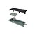 Elleve - Ralo Linear Tiny Pvc 25Cm Acab. Inox Grafite - 5563 - Imagem 1