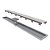 Elleve - Ralo Linear Royal - Tampa Inox 100Cm - 118 - Imagem 1