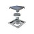 Elleve - Square Tampa Inox 15X15Cm - 210 - Imagem 1