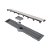 Elleve - Ralo Linear Smart Tampa Inox 60Cm - 260 - Imagem 1