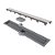 Elleve - Ralo Linear Smart Tampa Inox 70Cm - 261 - Imagem 1