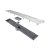 Elleve - Ralo Linear Smart Tampa Oculta 60Cm - 262 - Imagem 1