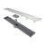 Elleve - Ralo Linear Smart Tampa Oculta 70Cm - 263 - Imagem 1