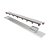 Elleve - Ralo Linear Multimaster - Inox 140Cm - 281 - Imagem 1