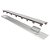 Elleve - Ralo Linear Multimaster - Inox 200Cm - 287 - Imagem 1