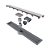Elleve - Ralo Linear Smart Tampa Inox Sifonado 60Cm - 917 - Imagem 1