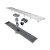 Elleve - Ralo Linear Smart Tampa Oculta Sifonado 60Cm - 915 - Imagem 1