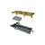 Elleve - Ralo Linear Tiny Pvc 25Cm Acab. Inox Gold - 2921 - Imagem 1