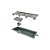 Elleve - Ralo Linear Tiny Pvc 25Cm Acab. Inox Oculto - 2930 - Imagem 1
