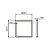 Elleve - Porta Grelha Quadrado 100Mm Black Matte - 4180 - Imagem 3