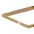 Elleve - Porta Grelha Quadrado 100Mm Gold - 4181 - Imagem 2
