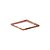 Elleve - Porta Grelha Quadrado 150Mm Red Gold - 4190 - Imagem 1