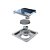 Elleve - Square Tampa Inox Polida 15X15Cm - 4242 - Imagem 1