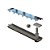Elleve - Ralo Linear Versatile Tampa Inox Polida 50Cm - 4256 - Imagem 1