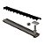 Elleve - Ralo Linear Versatile Tampa Black Matte 75Cm - 4260 - Imagem 1