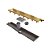 Elleve - Ralo Linear Versatile 50Cm Saida Central Inox Gold - 8926 - Imagem 1