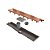 Elleve - Ralo Linear Versatile 50Cm Saida Central Inox Red Gold - 8928 - Imagem 1