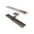 Novii - Ralo Linear Pvc Seco 50Cm Saida Central Polido - 8880 - Imagem 1