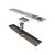 Novii - Ralo Linear Pvc Sifonado 50Cm Saida Central Polido - 8892 - Imagem 1