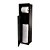 Elleve - Papeleira Black Matte - 9568 - Imagem 2