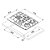 Fogao Mesa Inox Fhma 755 4G Dcl Xs C - 18758 - Imagem 7