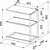 Prateleira 60Cm Para Coifa Modular Black Matte - 18781 - Imagem 7