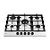 Cooktop Zurique Aço Inox 70 Cm Gás - 5 Queimadores - 20.07.41207 - Imagem 1
