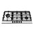 Cooktop Zurique Aço Inox 90 Cm Gás - 5 Queimadores - 20.07.41209 - Imagem 1
