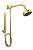Kit Acqua Plus C/ Flexível Pvc - Gold - 1990.GL.STD.KIT.N - Imagem 1