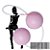 Bolinhas de Pompoar - Rosa (2 bolas médias) - Imagem 2