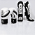 Kit Muay Thai e Kickboxing Fuzyon White: Luva Colors + Caneleira 30mm - Imagem 1