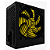 Fonte atx brx 550W automatica cooler amarelo - Imagem 2