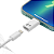 Adaptador OTG lightning x C microfone - Imagem 2