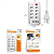 Extensão de 5m com 8 tomadas / 5 USB / 1 Tipo C Altomex  AL-7623 - Imagem 2
