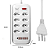 Extensão de 5m com 8 tomadas / 5 USB / 1 Tipo C Altomex  AL-7623 - Imagem 1