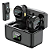 Microfone de lapela lightning com 2mic  a'gold MCF-28 - Imagem 1