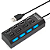 Hub USB 4 portas 2.0 com interruptor Lehmox - Imagem 1