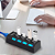 Hub USB 4 portas 2.0 com interruptor Lehmox - Imagem 2