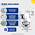 Câmera wifi inteligente 360º   Jortan duas lentes - Imagem 5