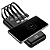 Power Bank 10000mAh 3 cabos + indução Hmaston YD-25 - Imagem 1