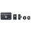 Microfone de lapela Hollyland Lark M2 Mini Combo conector tipo C / P2 - Imagem 1