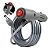 Cabo conversor veicular Dc para Starlink Mini 12v/24v  para 30v   de 2 metros - Imagem 1